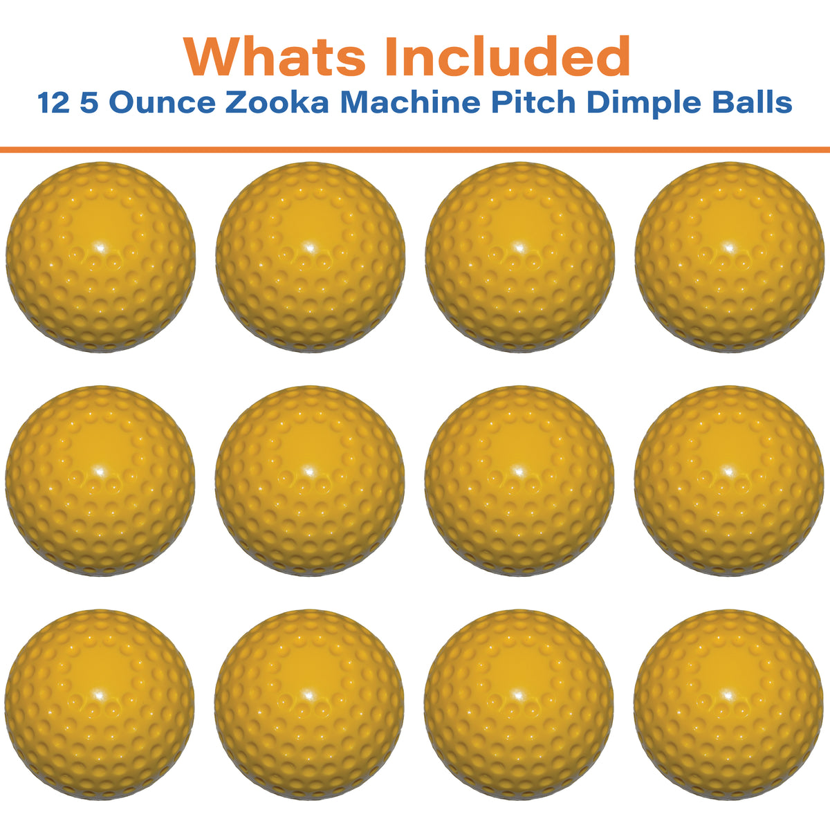 Dimple Balls for Baseball Practice Kids 