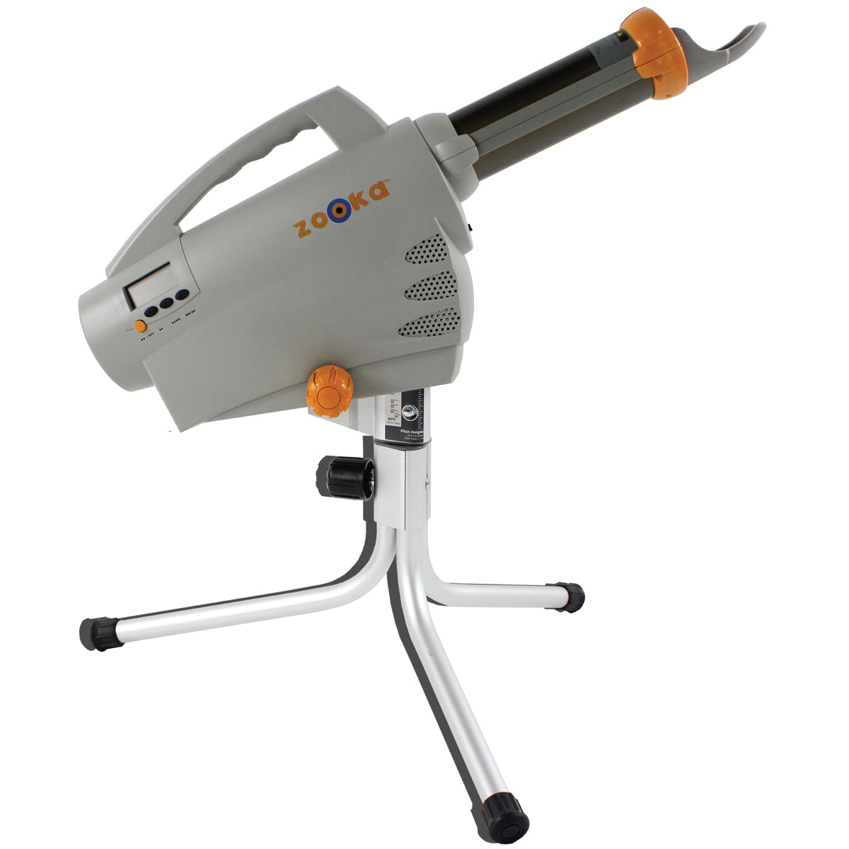 Zooka 720 Pitching Machine with Short Tripod