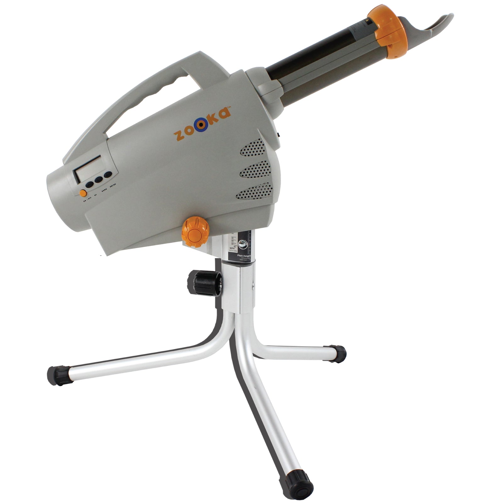 Zooka 720 Pitching Machine with Short Tripod