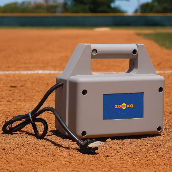 Portable Battery Pack for Zooka Pitching Machines