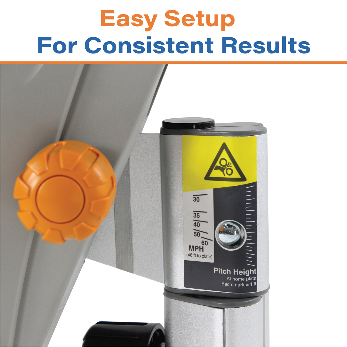 Easy to Setup Baseball Pitching Machine